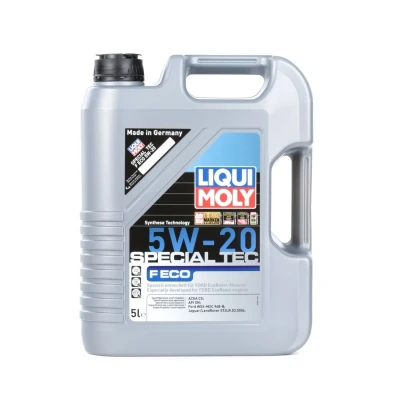 Abbildung von Liqui Moly Special Tec F ECO 5W 20 5l Motoröl 3841 FORD: C Max 2, Mondeo 5 Schrägheck, Grand Max, TOYOTA: RAV4 III SUV, FORD USA: Mustang Mk6 Coupe