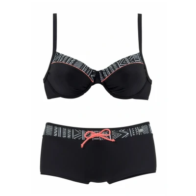Abbildung von Kangaroos BÜGEL Bikini, Damen, Größe: 44xB, Schwarz