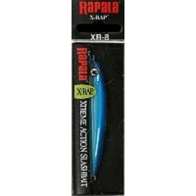 Abbildung von Rapala Unisex Adult X Rap Angelköder Angelzubehör mit 3D Profil Süßwasser Spinnköder Locken, Silver Blue, 8 cm / 7g
