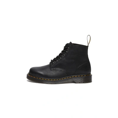 Abbildung von Dr. Martens Unisex Erwachsene 101 ungebundene Leder Stiefeletten, modisch, Schwarz, 41 EU