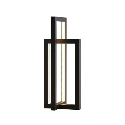 Abbildung von Lucande LED Tischleuchte Hylda, dimmbar, Leuchtmittel fest verbaut, warmweiß, Modern, Eisen, Aluminium, Polycarbonat, Schwarz matt, 2 flammig, inkl.