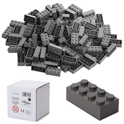 Abbildung von Katara Konstruktionsspielsteine 120 Steckbausteine 4x2 Noppen, Spielzeug, (Packung), 100% Kompatibel Sluban, Papimax, Q Bricks, LEGO®