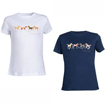 Abbildung von HKM T Shirt Pony Club Dunkelblau 110/116