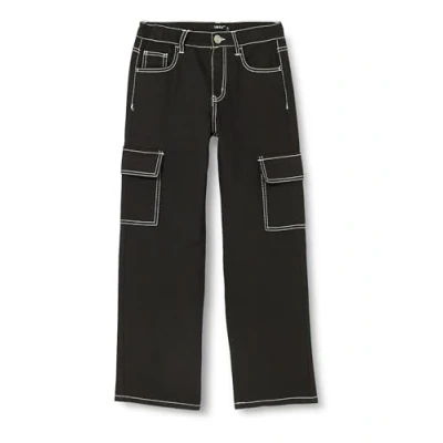 Abbildung von LMTD Jeans Straight Leg für Kinder, Größe: 170, Black