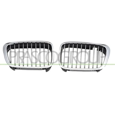 Abbildung von PRASCO BM0182034 Kühlergrill links, vorne links schwarz chrom BMW: 3 Cabrio