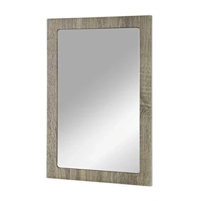 Abbildung von HAKU Möbel Spiegel Eiche trüffel, MDF Maße: B 40 cm x H 60 T 2 cm, Style: Modern
