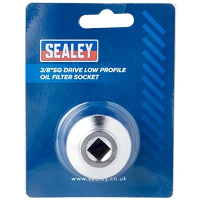 Abbildung von Sealey SX112 Low Profile, Ölfilter Stecknuss, 3/8 Antrieb, 27 mm