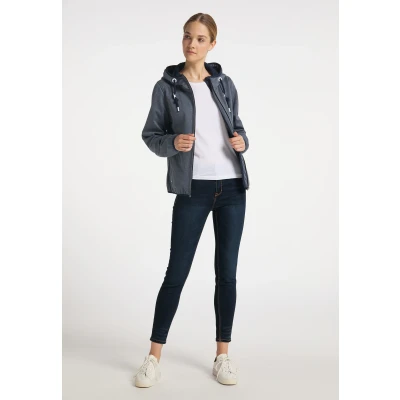 Abbildung von DREIMASTER Maritim Damen Funktionsjacke XS / Marine Melange 65% Polyester 35% Viskose