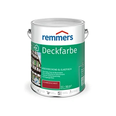 Abbildung von Remmers Wetterschutzfarbe Deckfarbe anthrazitgrau (RAL 7016) 5 Liter