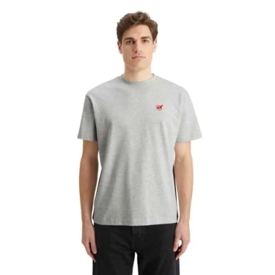 Abbildung von Scotch &amp; Soda CORE THE FREE Spirit Peace BIRD Tshirt basic, Herren, Größe: Large, Oatmeal melange