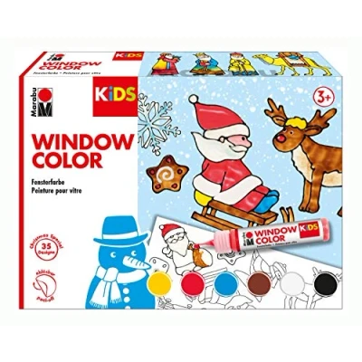 Abbildung von MARABU Sticker KiDS Window Color Set 6tlg.