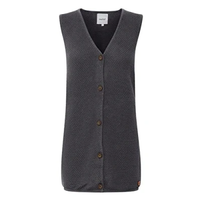 Abbildung von Oxmo Oxheidi Weste, Damen, Größe: Small, Pewter