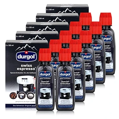 Abbildung von Durgol Swiss Espresso Spezial 10 x 125 ml Flüssigentkalker (Set)