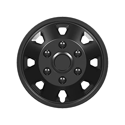 Abbildung von AUTO STYLE Satz Radzierblenden Itah 16 Zoll Schwarz (Sphäre)