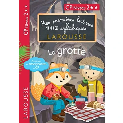 Abbildung von Premières Lectures 100 % syllabiques Larousse : La grotte: CP niveau 2