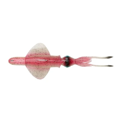 Abbildung von Savage Gear Swim Squid Rtf Zeevis Kunstaas Pink Glow 18cm Gummifisch