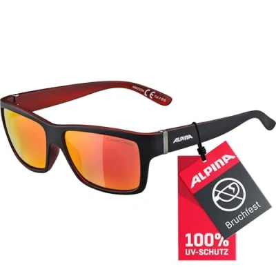 Abbildung von Alpina Kacey Sonnenbrille Black mattred (a8523.x.34), Größe: One Size, matt red (a8523.x.34)