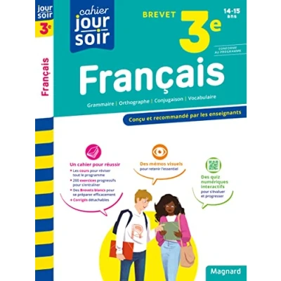 Abbildung von Français 3e Brevet Cahier Jour Soir: Conçu et recommandé par les enseignants