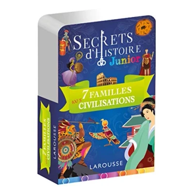 Abbildung von Secrets d&#039;histoire junior Jeu des 7 familles, Spécial Grandes civilisations