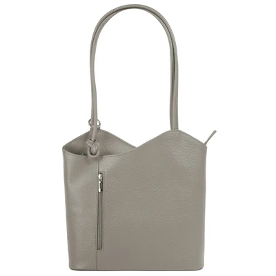 Abbildung von Cluty Cityrucksack, echt Leder, Made in Italy