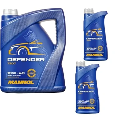 Abbildung von 7 Liter Original MANNOL Motoröl Defender 10W 40 Engine Oil Öl 11192538