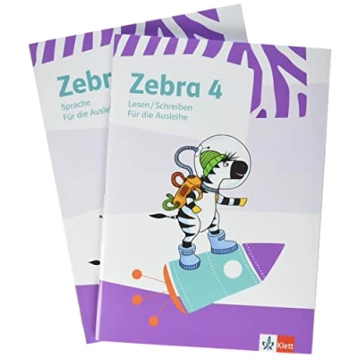 Abbildung von Zebra 4: Paket: Heft Lesen/Schreiben ausleihfähig und Sprache Klasse 4 (Zebra. Ausgabe ab 2018)