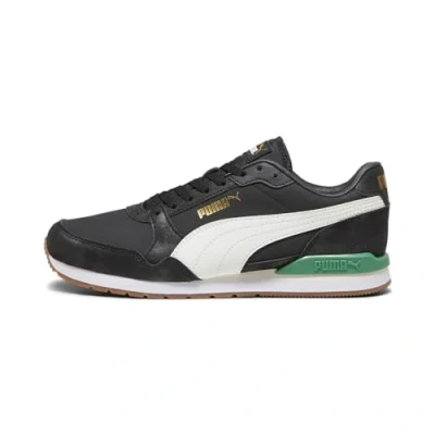 Abbildung von Puma Sneaker low, Herren, Größe: 42, Black archive green gold Kunststoff
