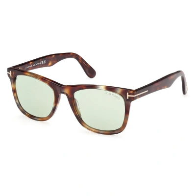 Abbildung von Tom Ford Acetate Sonnenbrille avanaverde scuro, Herren, Größe: One Size, Avana verde scuro