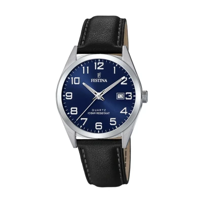 Abbildung von Festina Acero Clasico Uhr, Herren, Größe: One Size, Blue