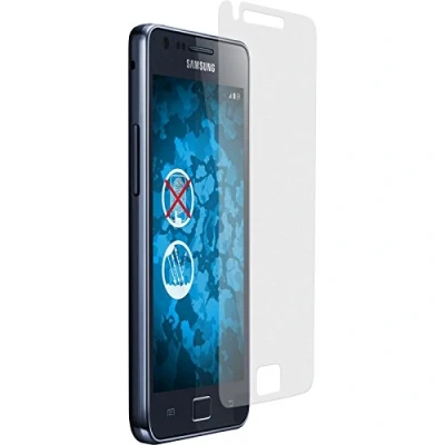 Abbildung von PhoneNatic 4er Pack Displayschutzfolien matt kompatibel mit Samsung Galaxy S2