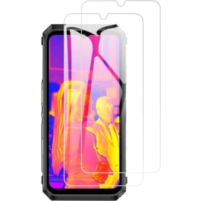 Abbildung von QJOY [3 Stück] Schutzfolie für Ulefone Power Armor 18/18T, 9H Härte Displayschutzfolie, Anti Kratzen, Bläschen, Hohe Definition Panzer Schutz Glas