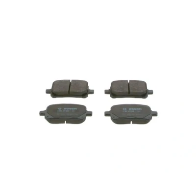 Abbildung von BOSCH 0 986 424 639 Bremsbelagsatz Low Metallic mit Anti Quietsch Blech, Montageanleitung TOYOTA: Previa / Estima II, Camry IV Limousine
