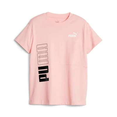Abbildung von PUMA Mädchen Power Colorblock Tee G Hemd, Pfirsich Smoothie