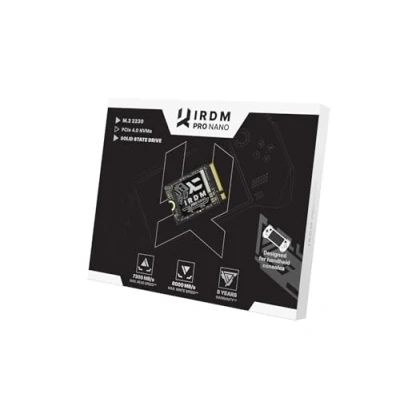 Abbildung von goodram SSD Platte Irdm Pro Nano Interne Festplatte Hochgeschwindigkeits PCIe Gen. 4 x4 Schnittstelle Kompaktes Format 2230 für Konsolen, Laptops 512GB 5100 MB/s 4600