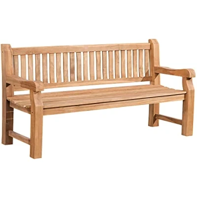 Abbildung von CLP Gartenbank Teakbank Jackson V2, Garten Bank Sitzbank Teak Holz