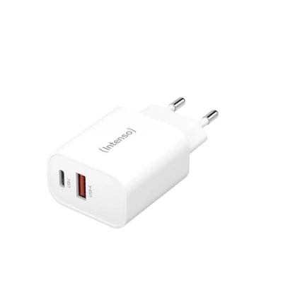Abbildung von Intenso Power Adapter W30AC, 30 Watt Netzteil mit USB A und C Anschluss, weiß