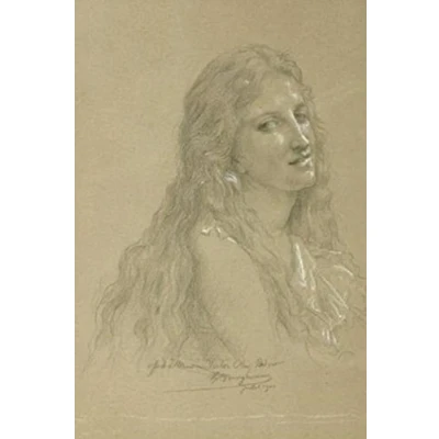 Abbildung von &quot;Drawing of a Woman&quot; by William Adolphe Bouguereau: Journal (Blank / Lined) (Art Life Journals)