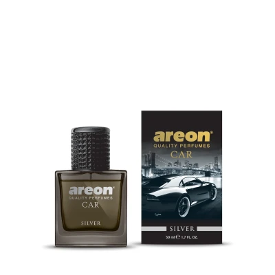 Abbildung von Areon Luxus Lufterfrischer Auto Parfüm Deodorant (Silber 50ml.)