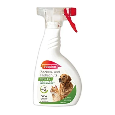 Abbildung von Beaphar Zeckenschutzmittel Zecken und Flohschutz Spray 400 ml
