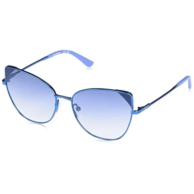 Abbildung von Karl Lagerfeld Unisex KL341S Sunglasses, 400 Blue, 56