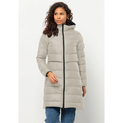 Abbildung von Jack Wolfskin Lenauplatz Daunenmantel, Damen, Größe: XXL, Seal