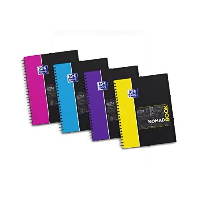 Abbildung von 5 x Oxford Collegeblock Studium Nomadbook A4+ kariert 90g/qm 80 Blatt