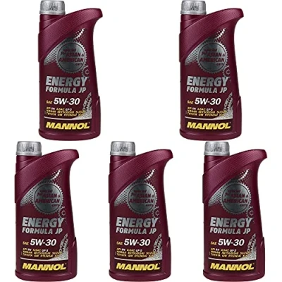 Abbildung von QR Parts Set 85455296 MN7914 1 5x1 Liter Original MANNOL Motoröl ENERGY FORMULA JP 5W 30 Engine Oil Öl