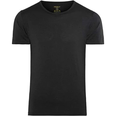 Abbildung von Devold of Norway Breeze T Shirt crew neck Men Herren Funktionsunterhemd (Schwarz XXL Größe) z_old_Skibekleidung