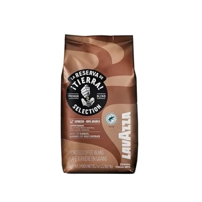 Abbildung von Lavazza Kaffee Espresso Tierra Selection, ganze Bohnen, Bohnenkaffee, 1000g