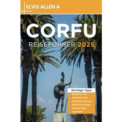 Abbildung von Corfu Reiseführer 2025: Entdecken Sie wie ein Einheimischer mit fachmännischen Reiserouten (Entdecke die Welt 2025 German Edition, Band 13)