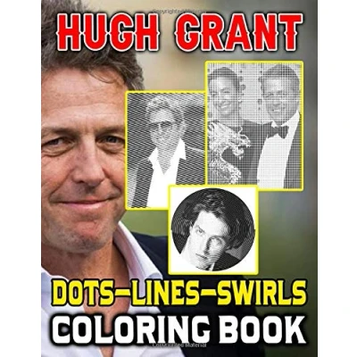 Abbildung von Hugh Grant Dots Lines Swirls Coloring Book: Relaxation New Kind Activity Books For Kids And Adults