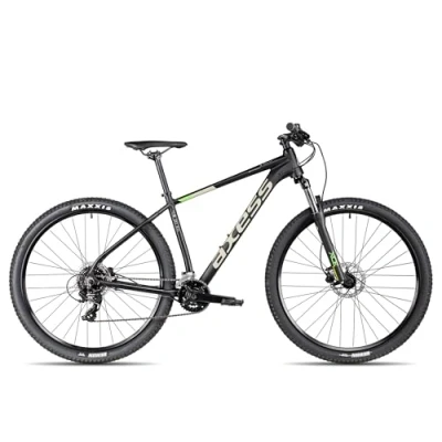 Abbildung von Axess Brash Mountainbike MTB Hardtail 16 Gang Schaltung Hydraulische Scheibenbremsen, Farbe:matt Black, Rahmengröße:17 Zoll, Laufradgröße:29 Zoll