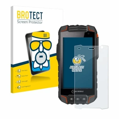 Abbildung von BROTECT Entspiegelungs Schutzglas für i.safe MOBILE IS530.1 Schutz Folie Panzerfolie Glas Matt [Extrem Kratzfest 9H, Anti Reflex, Fingerprint]