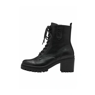 Abbildung von s.Oliver Damen Stiefeletten zum Schnüren mit Blockabsatz Herbst, Schwarz (Black), 41 EU